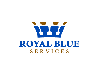 Royal Blue Services logo design by anchorbuzz