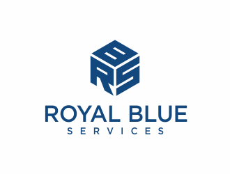 Royal Blue Services logo design by santrie