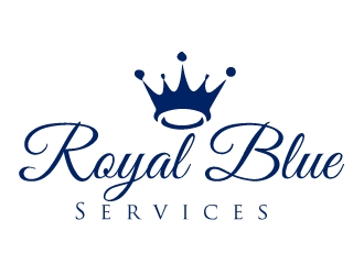 Royal Blue Services logo design by AamirKhan