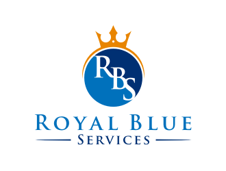 Royal Blue Services logo design by christabel
