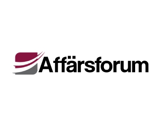 Affärsforum logo design by AamirKhan
