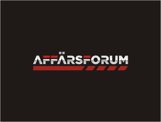 Affärsforum logo design by bunda_shaquilla