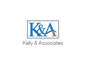 Kelly & Associates, or K&A for short logo design by enan+graphics
