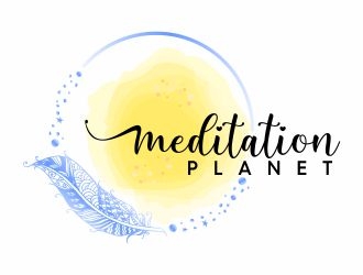 Meditation Planet logo design by madjuberkarya