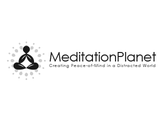 Meditation Planet logo design by BeDesign