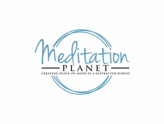 Meditation Planet logo design by checx