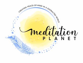 Meditation Planet logo design by madjuberkarya