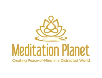 Meditation Planet logo design by cikiyunn