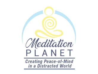 Meditation Planet logo design by Roma