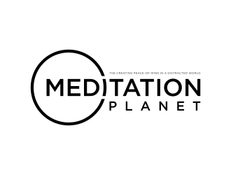 Meditation Planet logo design by p0peye