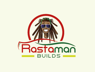 Rastaman Builds logo design by czars