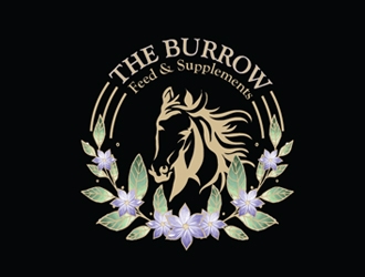 The Burrow Feed & Supplements logo design by Roma