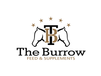 The Burrow Feed & Supplements logo design by ingepro