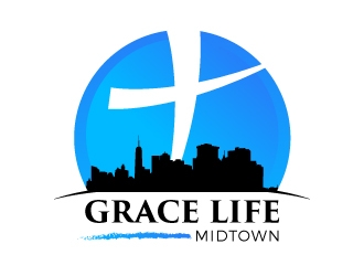 Grace Life Church logo design by Gelotine