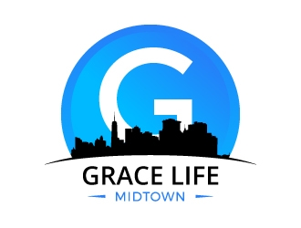 Grace Life Church logo design by Gelotine