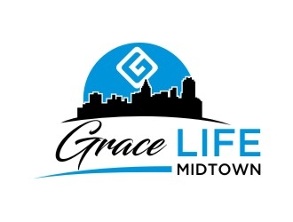 Grace Life Church logo design by dibyo