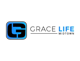 Grace Life Church logo design by Gelotine