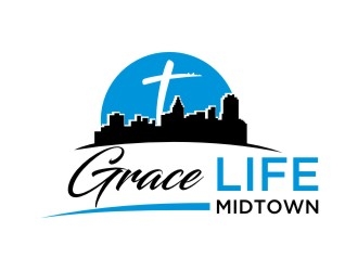 Grace Life Church logo design by dibyo