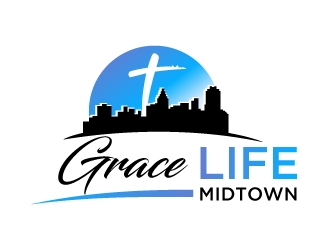 Grace Life Church logo design by dibyo