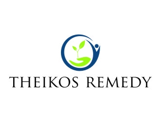 Theikos Remedy  logo design by jetzu