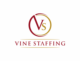 Vine Staffing logo design by ammad