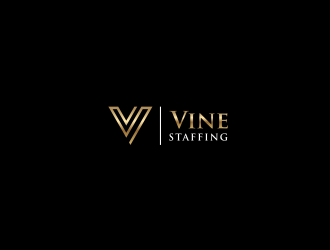 Vine Staffing logo design by haidar