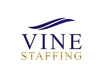 Vine Staffing logo design by sabyan