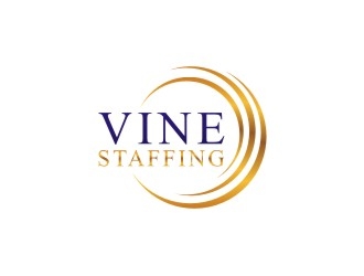 Vine Staffing logo design by sabyan