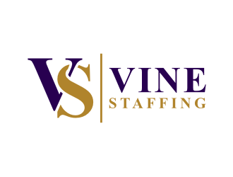 Vine Staffing logo design by Zhafir