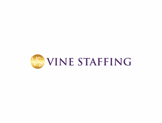 Vine Staffing logo design by luckyprasetyo
