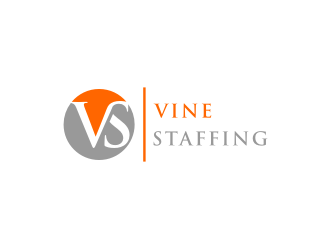 Vine Staffing logo design by bricton