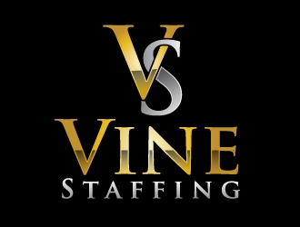 Vine Staffing logo design by AamirKhan