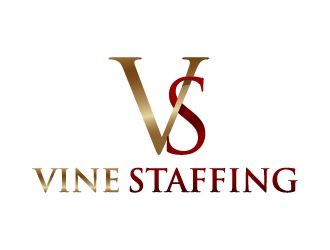 Vine Staffing logo design by mewlana