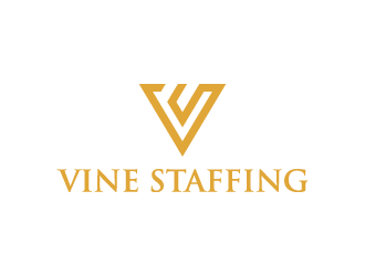 Vine Staffing logo design by mhala