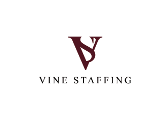 Vine Staffing logo design by DPNKR