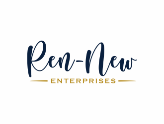 Ren-New Enterprises logo design by ammad