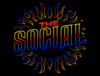 The Social  logo design by PRN123