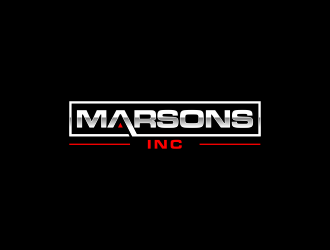 Marsons INC logo design by haidar