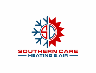 Southern Care Heating & Air logo design by checx