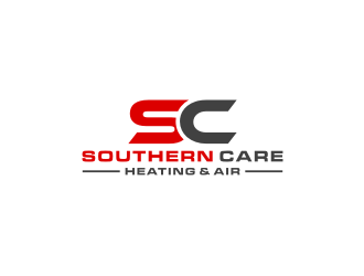 Southern Care Heating & Air logo design by bricton