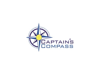 Captains Compass logo design by not2shabby