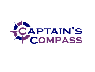 Captains Compass logo design by RealTaj