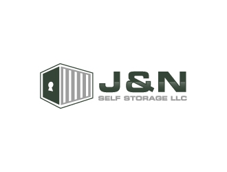 J&N SELF STORAGE, LLC logo design by labo