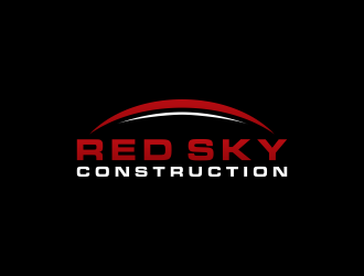 Red Sky Construction  logo design by checx