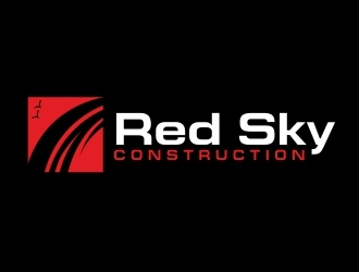 Red Sky Construction  logo design by ruki