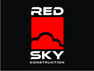 Red Sky Construction  logo design by christabel