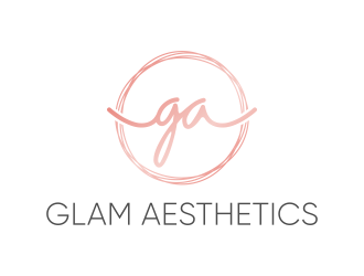 Glam Aesthetics logo design by pakNton