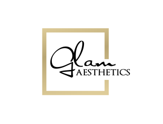 Glam Aesthetics logo design by serprimero