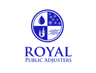 Royal Public Adjusters logo design by AisRafa