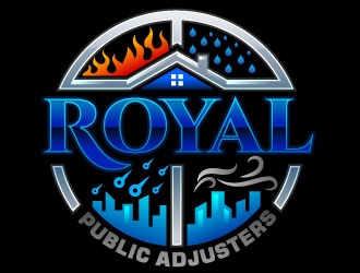 Royal Public Adjusters logo design by Suvendu